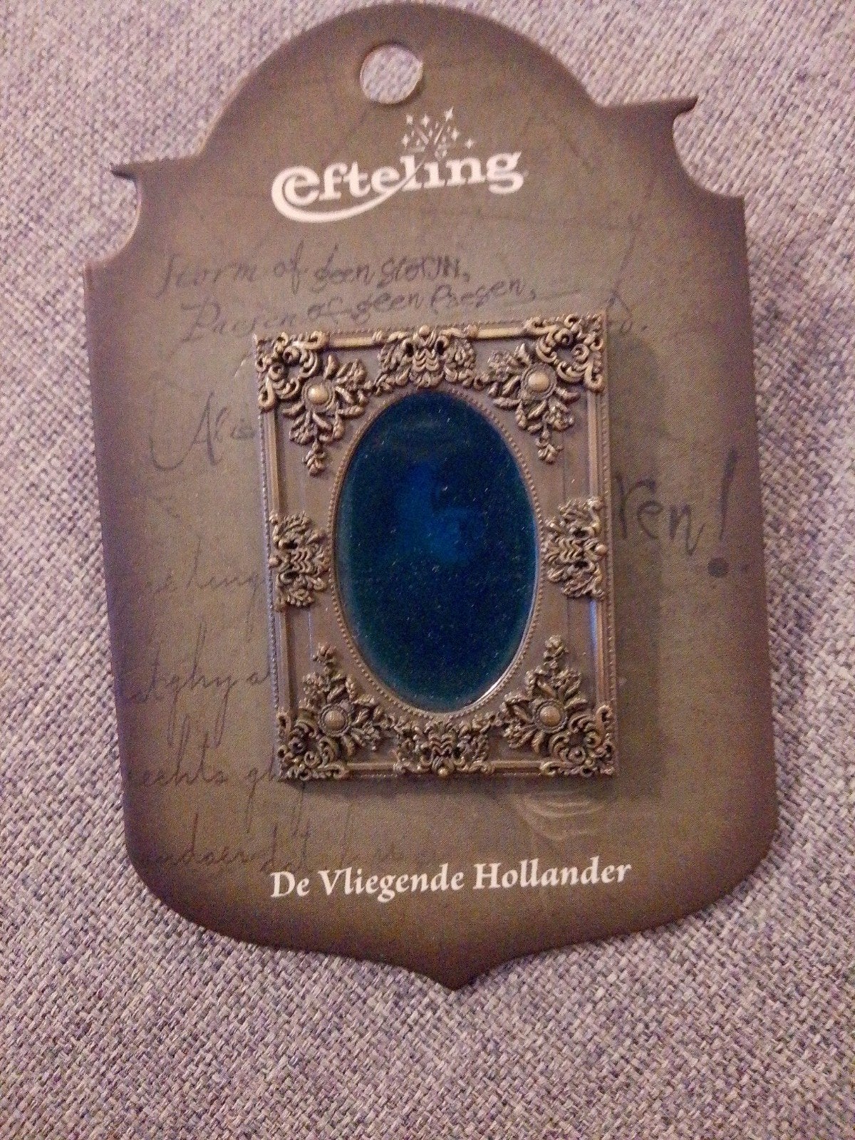 De vliegende Hollander pin, Verzamelen, Efteling, Ophalen of Verzenden, Nieuw, Button of Speldje