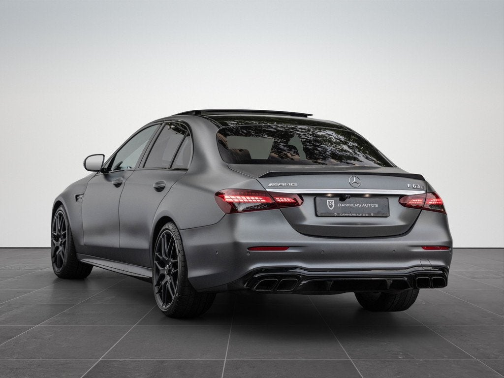 Mercedes-Benz E-Klasse AMG 63 S 4MATIC+ 612pk Pano Burmester, Auto's, Automaat, Gebruikt, 120 €/maand, Vierwielaandrijving