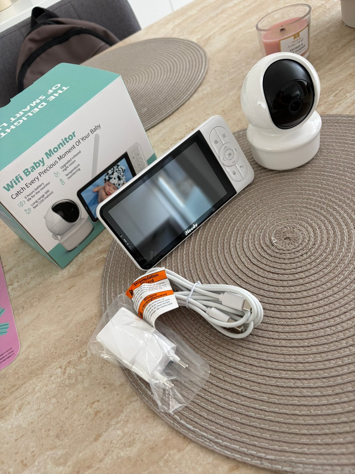 Wifi Baby Monitor, Ophalen, Gebruikt, 250 meter of meer