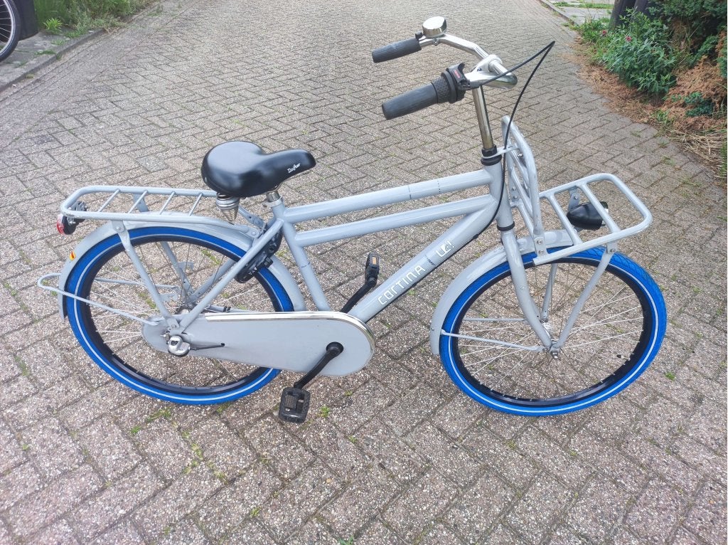 Cortina U4 jongens 24 inch zeer netjes, Terugtraprem, 24 inch, Niet ingevuld, Zo goed als nieuw