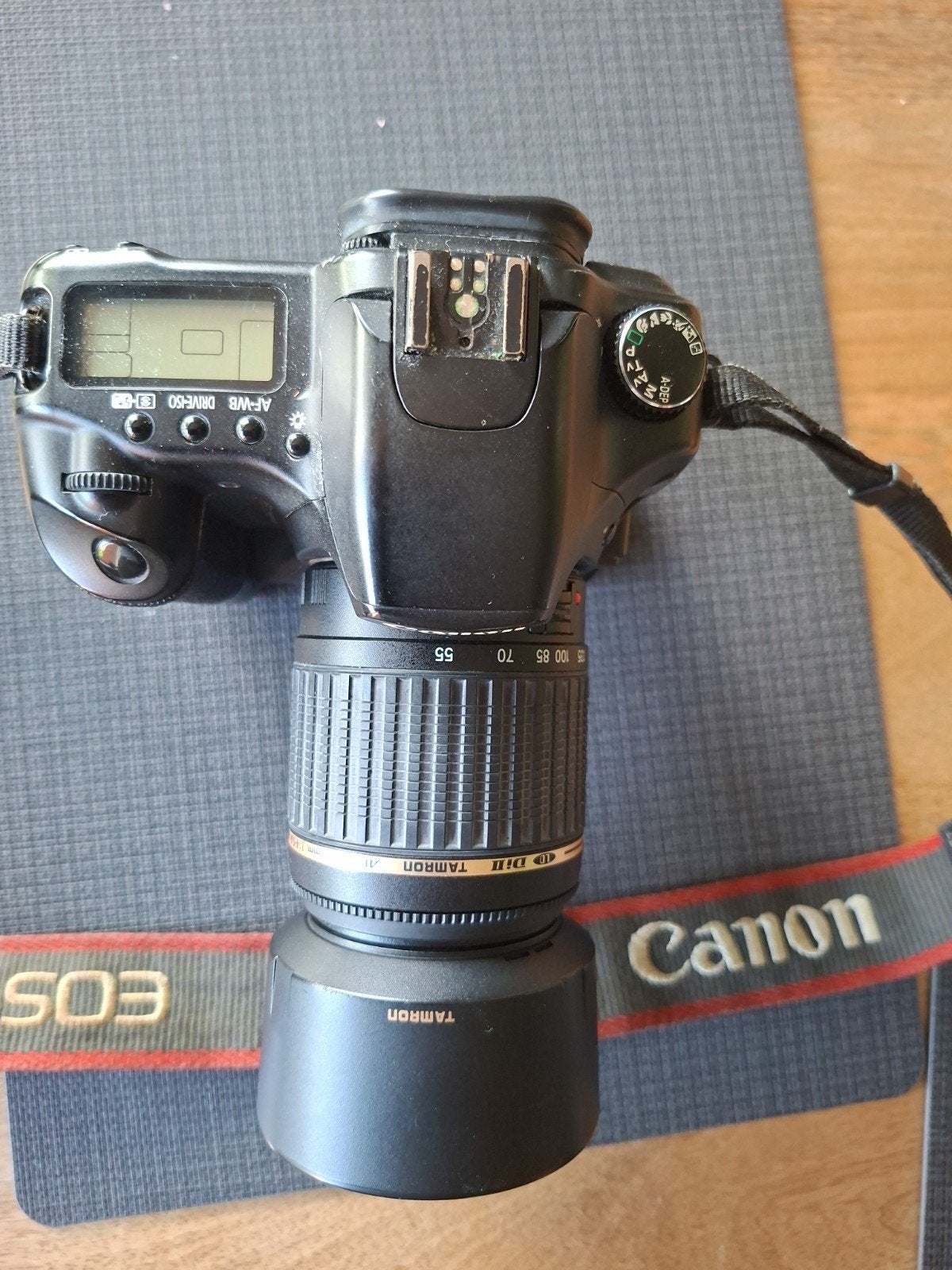 Canon 30D met Tamron 55-200mm lens en accessoires, Gebruikt, Spiegelreflex, Canon, Accu