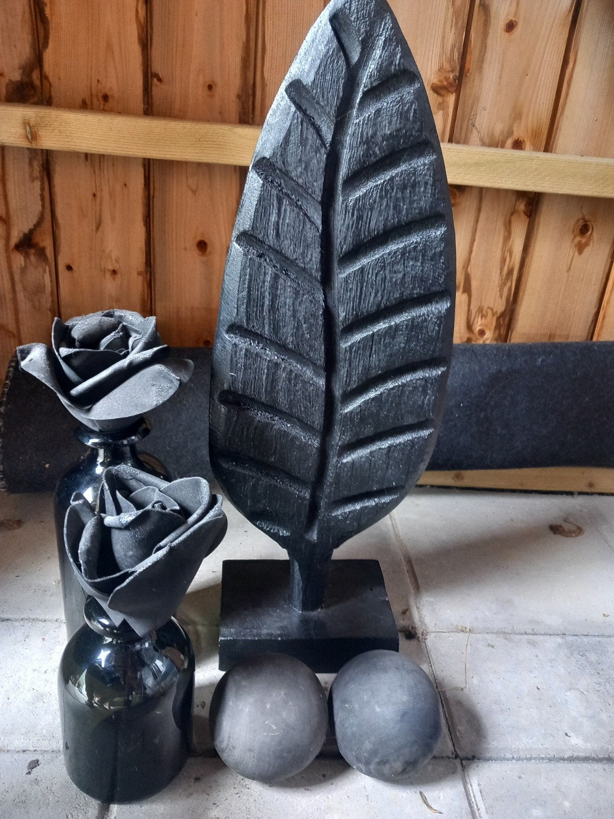 Zwarte decoratie, Huis en Inrichting, Woonaccessoires | Overige, Ophalen