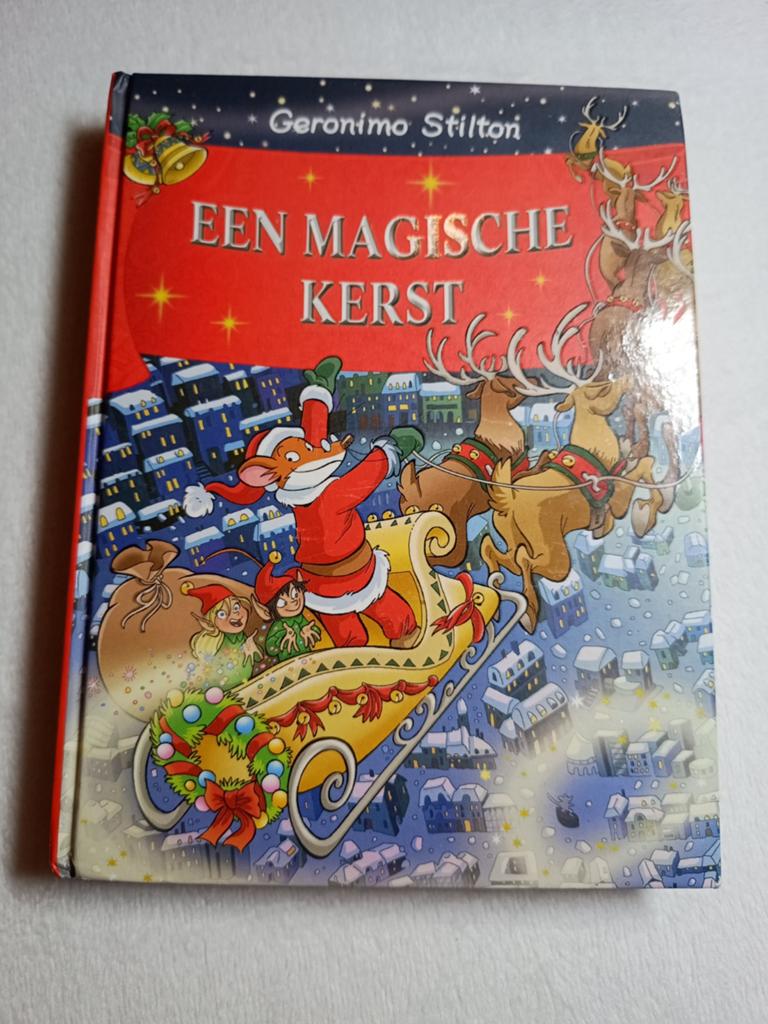 Geronimo Stilton - Een magische kerst, Fictie algemeen, Geronimo Stilton, Ophalen of Verzenden, Zo goed als nieuw