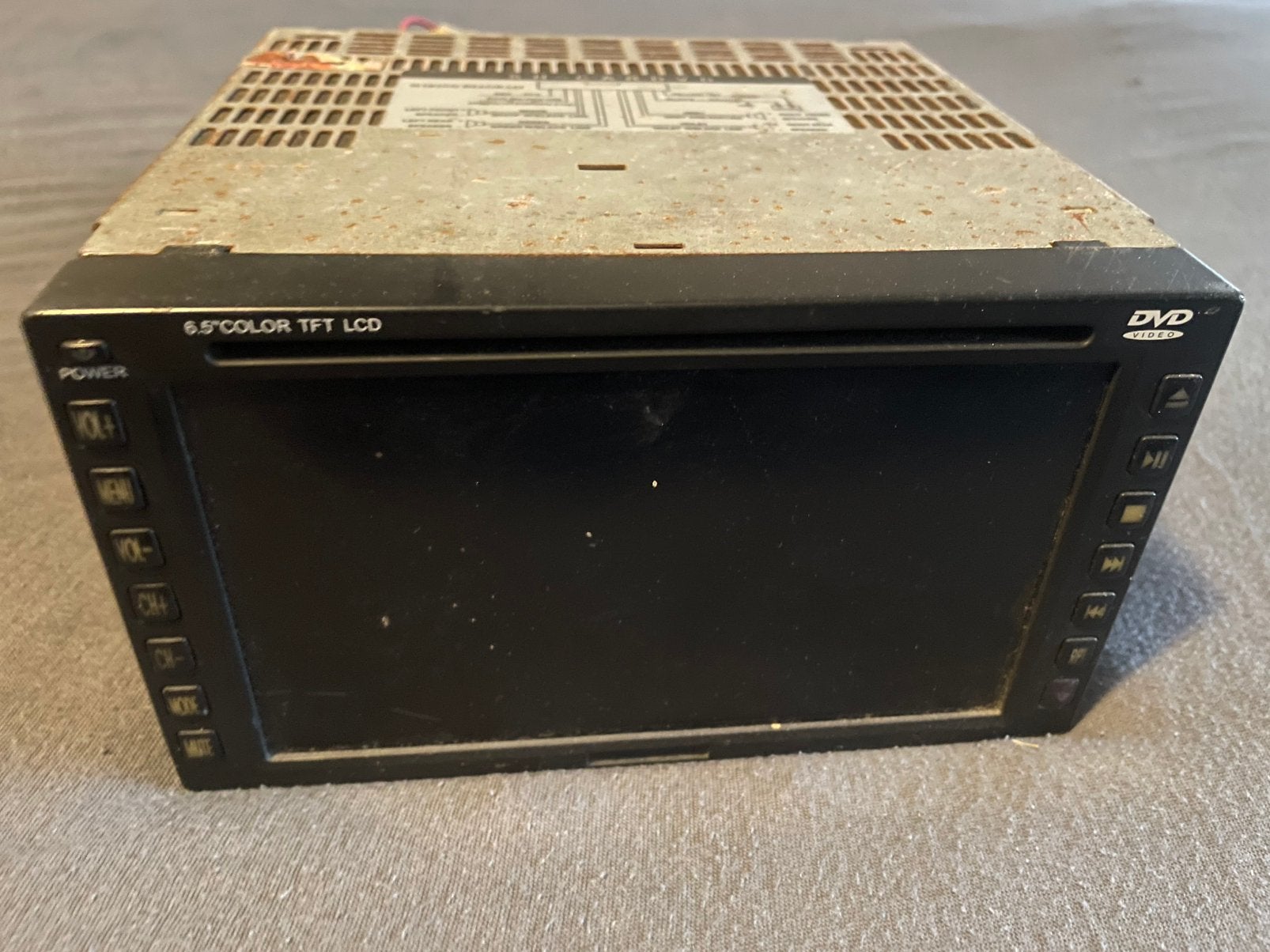 Autoradio 2 din scherm, bluetooth, dvd, etc, Auto diversen, Ophalen of Verzenden, Zo goed als nieuw