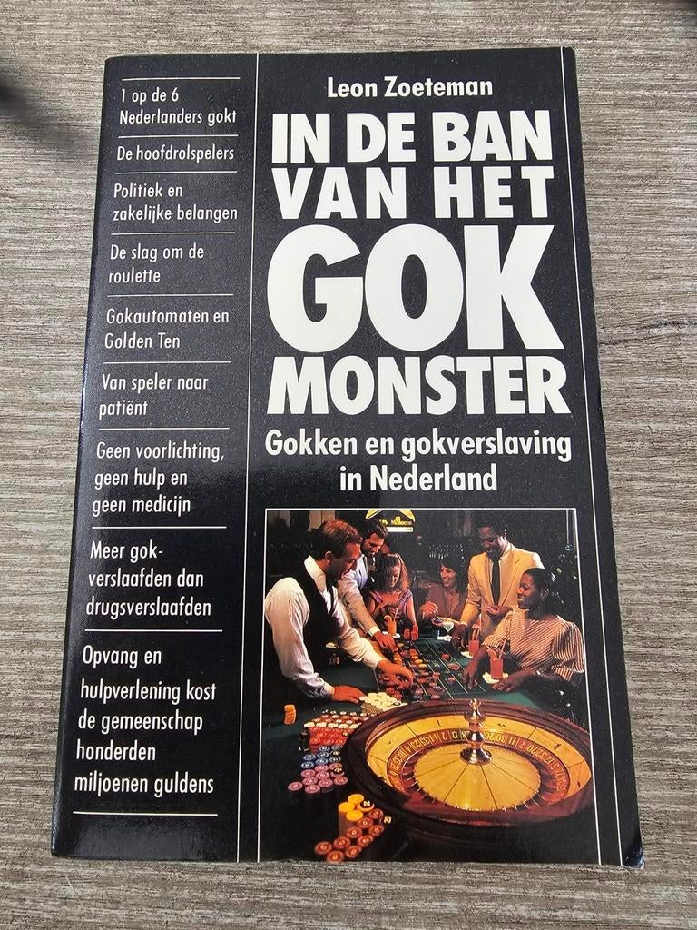 In de Ban van het Gokmonster - Leon Zoeteman, Boeken, Ophalen of Verzenden, Gelezen, Leon Zoeteman
