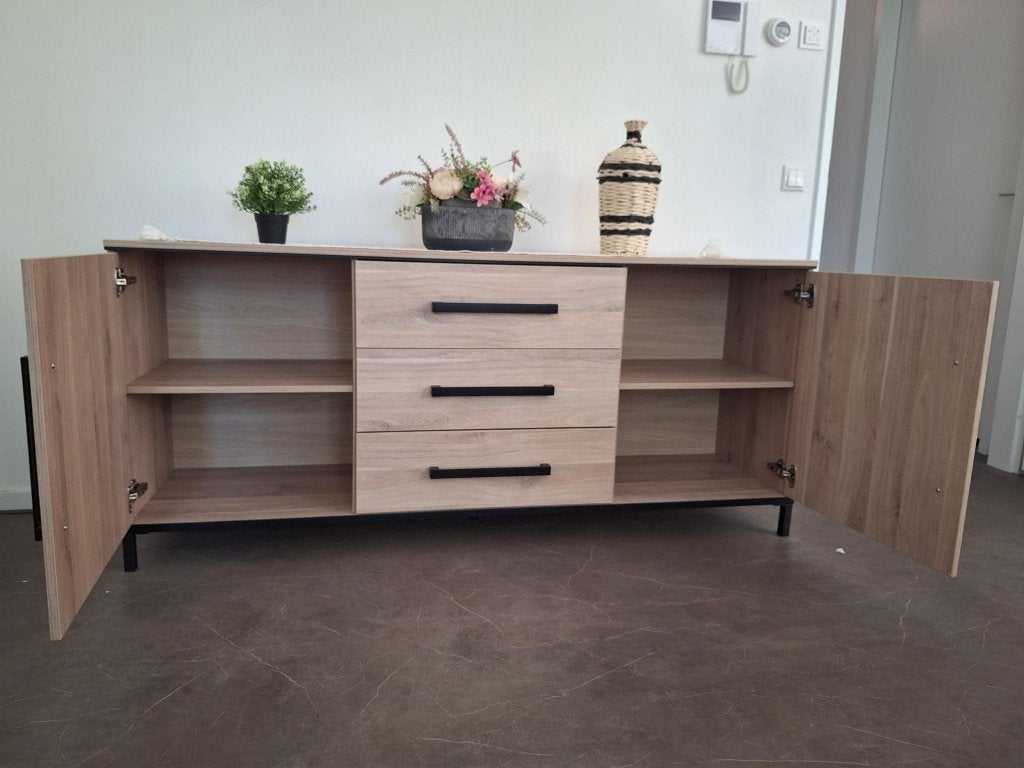 dressoir kast, Ophalen, Met deur(en), 75 cm of meer, 150 tot 200 cm