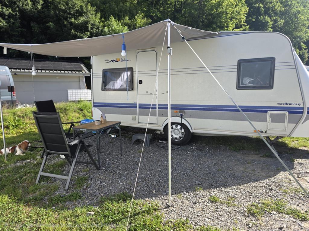 Luxe Hobby Excellent caravan te huur | Compleet uitgerust