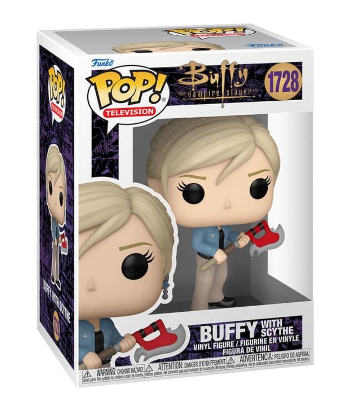 FUNKO - Buffy the Vampire Slayer - 1728 - Buffy with Scythe, Verzamelen, Funko EU, B.V., 1077 XV Amsterdam, https://funko.com/nl/Contact-Funko-Customer-Care-Form/15