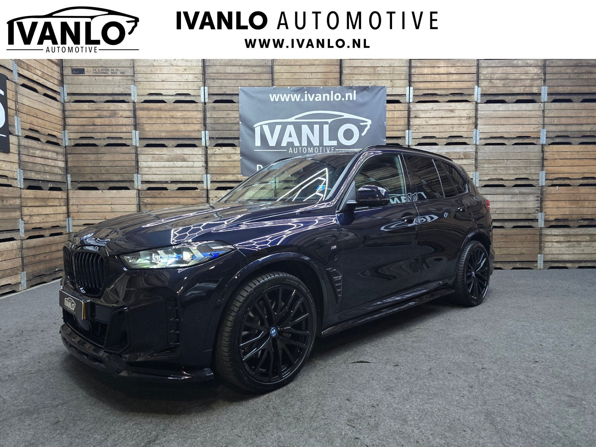 BMW X5 XDrive50e Launch Edition M-Sport Sky Lounge Maxton Pa, Auto's, Dealer onderhouden, Gebruikt, 2395 kg, Zwart