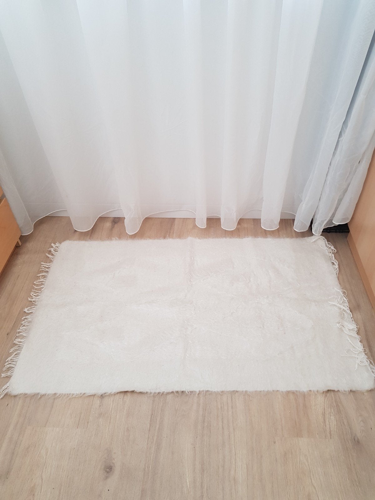 geitenwol kleed, Ophalen of Verzenden, Nieuw, Rechthoekig, 100 tot 150 cm