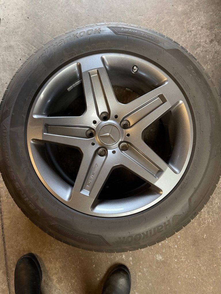 Mercedes-Benz G-Klasse G55 G63 G65 AMG wielen 19 inch W463, Gebruikt, 265 mm, Banden en Velgen, Terreinwagen