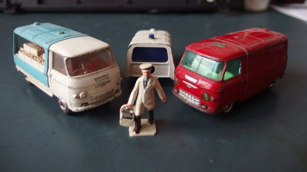 Corgi Toys GS 24 Constructorset Commer 3/4 Ton Chassis 60's., Ophalen of Verzenden, Gebruikt, Auto, Corgi