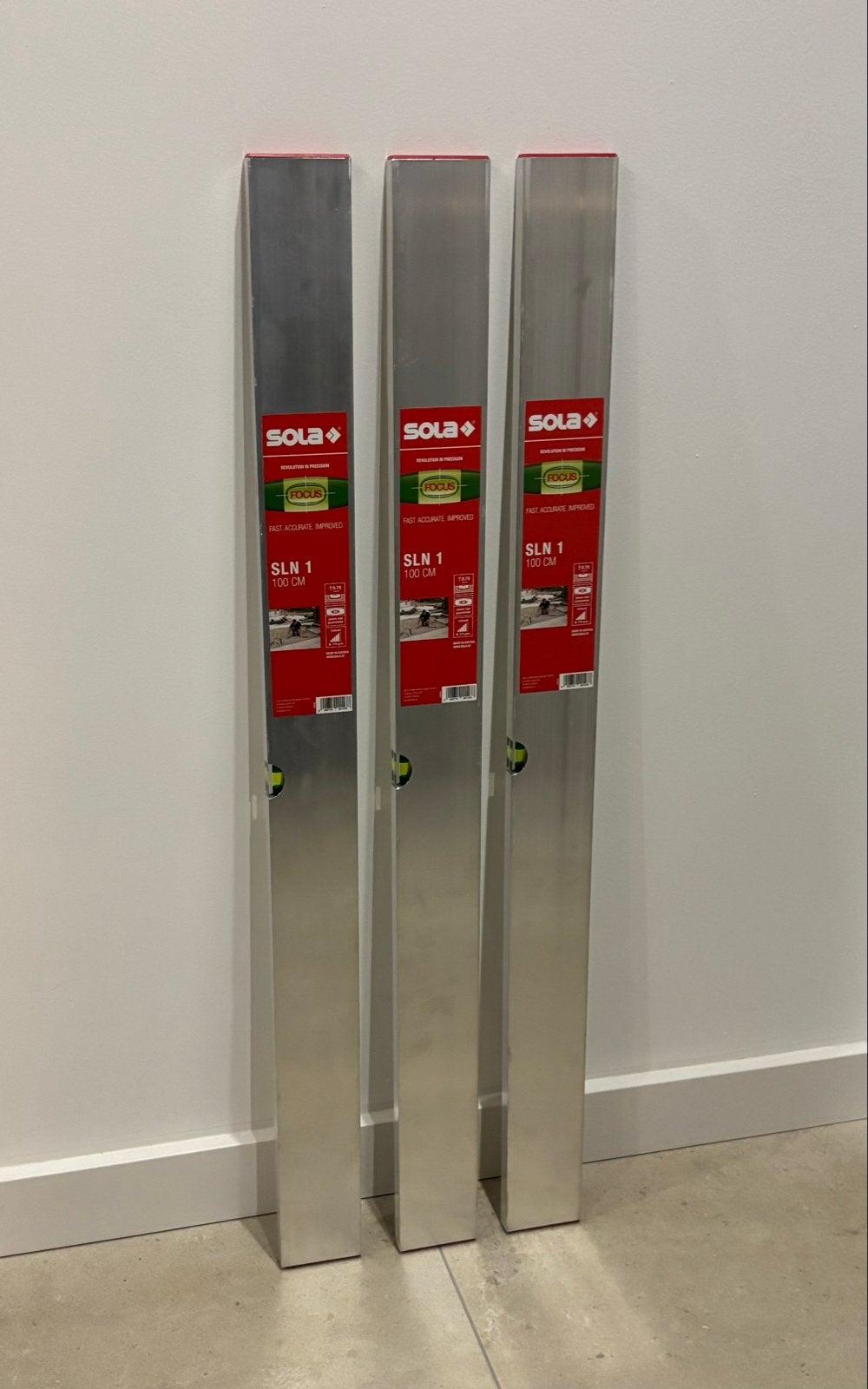 Sola SLN01 Strijklat Afrijlat NIEUW - 3 stuks, Doe-het-zelf en Verbouw, Ophalen of Verzenden, Nieuw, Overige typen, Overige merken