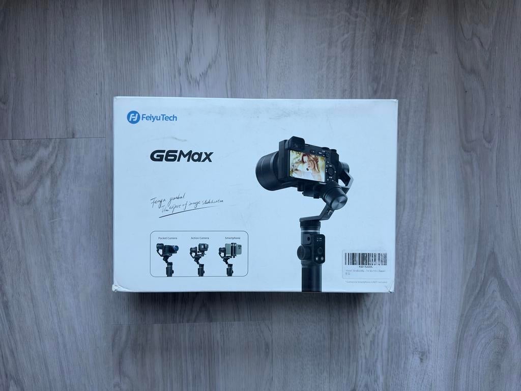 Feiyutech G6 Max Gimbal, Ophalen of Verzenden, Zo goed als nieuw