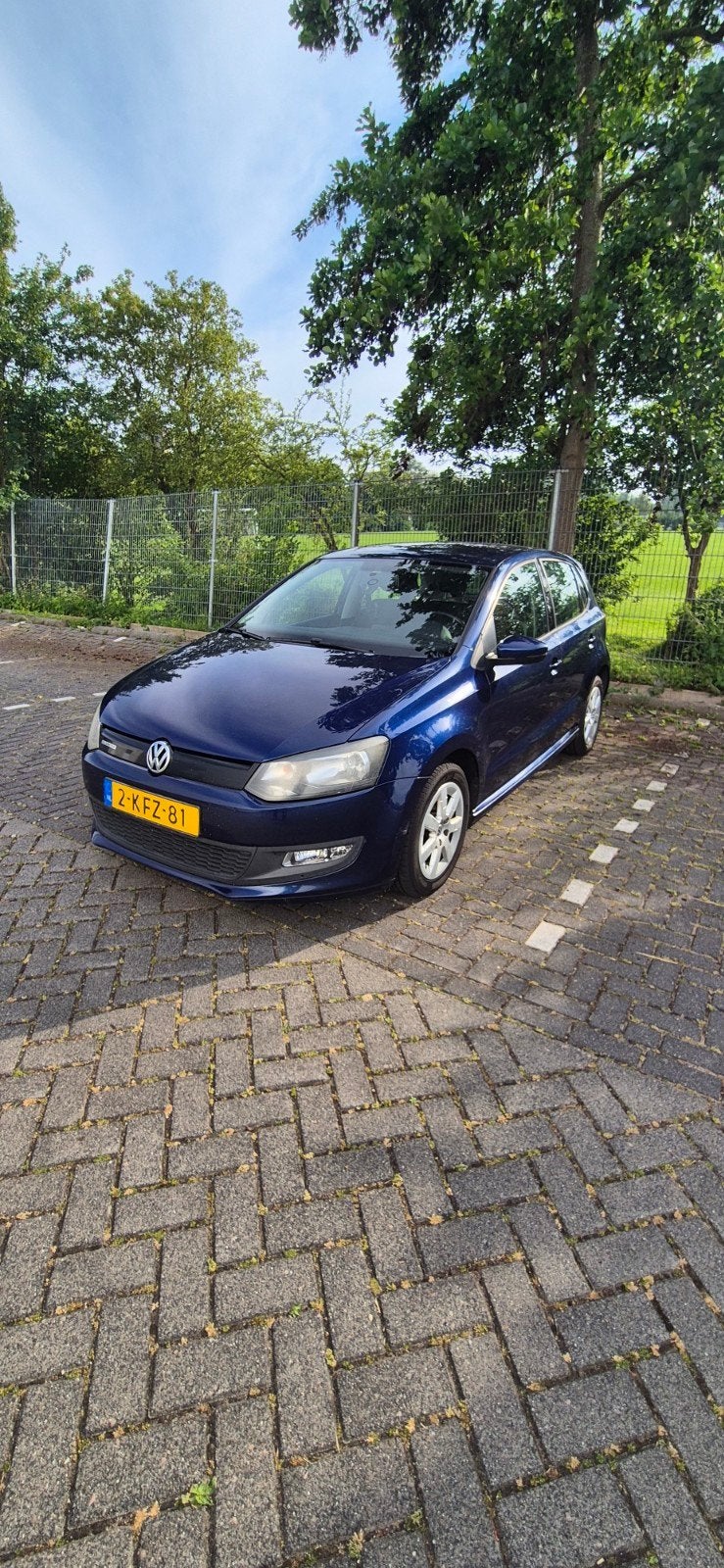 Volkswagen Polo 1.2 TDI 55KW BM 2013 Blauw, Voorwielaandrijving, 74 pk, 1199 cc, Origineel Nederlands