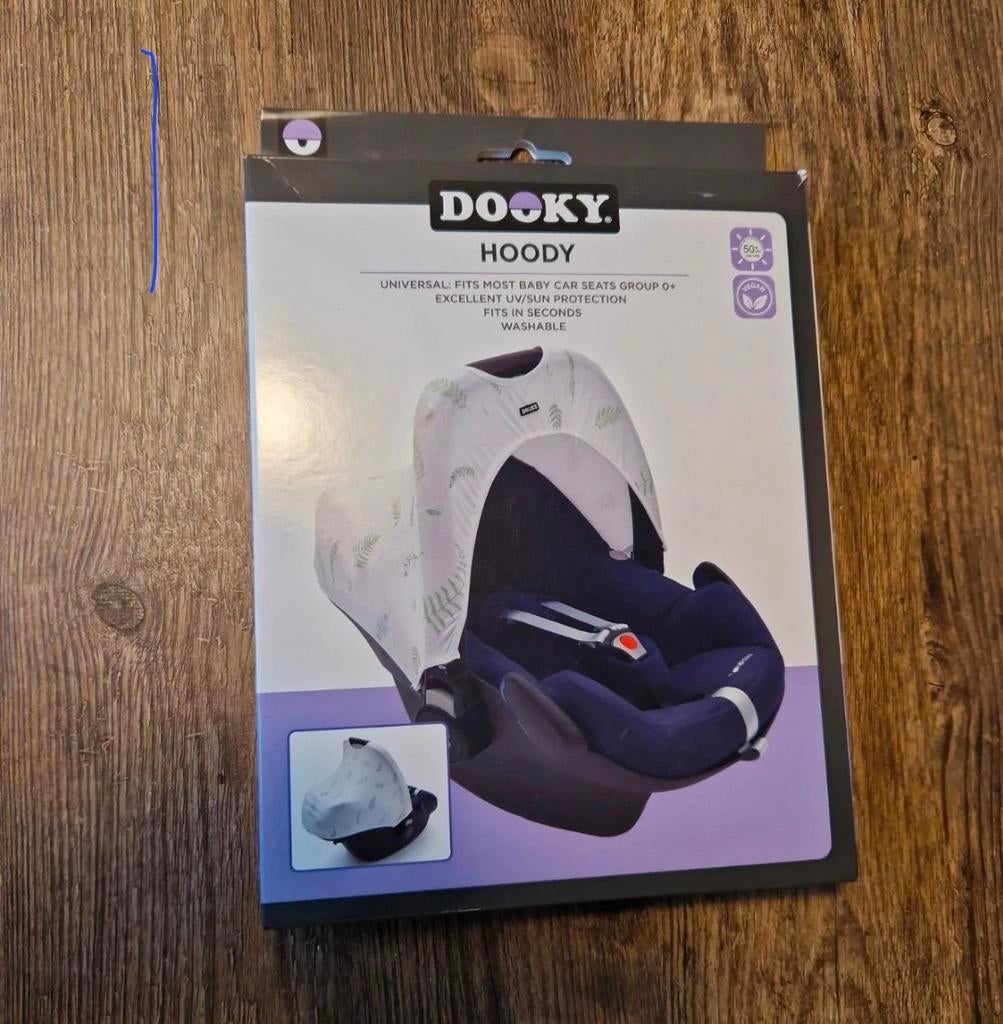 Dooky Hoody Hoes voor Maxi-Cosi - Universeel, Overige merken, Autogordel, 15 t/m 36 kg, Nieuw