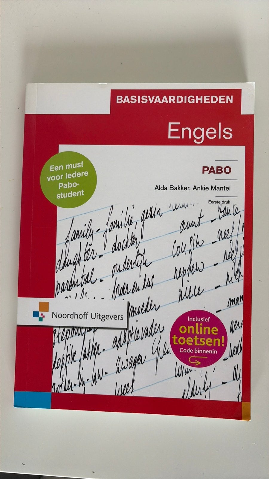 Basisvaardigheden Engels voor de Pabo, Ophalen of Verzenden, Zo goed als nieuw, Overige niveaus, Nederlands
