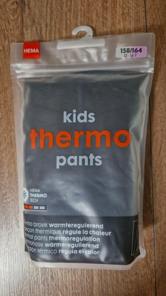 Hema Kids Thermo Broek - Maat 158/164 (12-14 jaar) Nieuw!, Ophalen of Verzenden, Nieuw, Hema, Jongen of Meisje