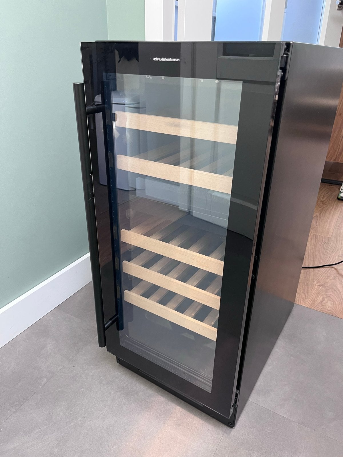 Wijnkoelkast Schreuder en Waterman Villandry Duo 2 zones, Witgoed en Apparatuur, Koelkasten en IJskasten, Ophalen, 85 tot 120 cm
