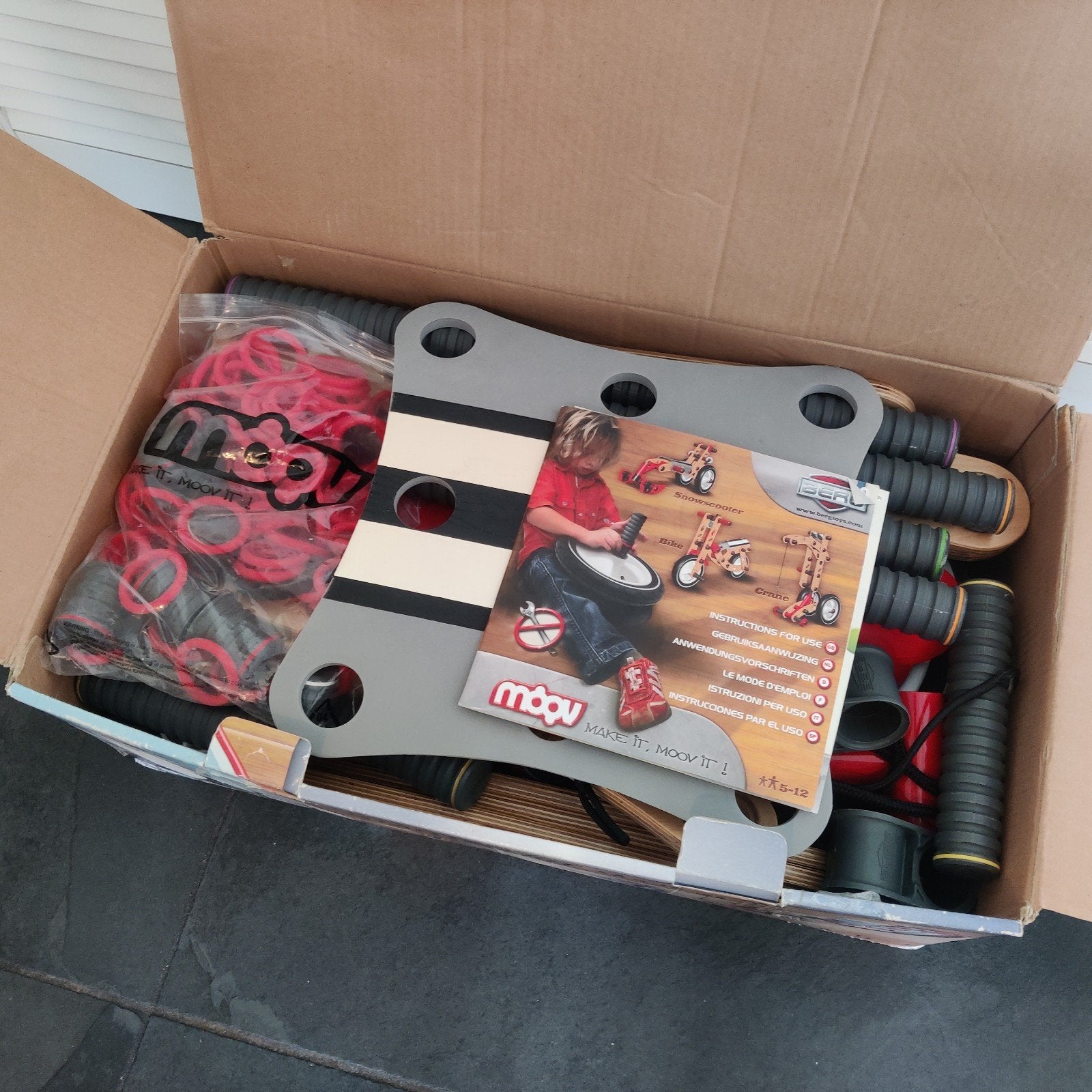 Berg Toys Moov starterkit, Ophalen of Verzenden, Zo goed als nieuw, Loopfiets