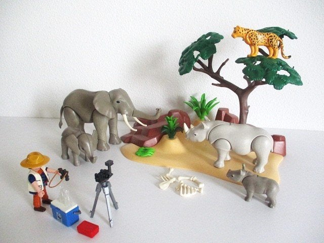 playmobil Afrikaanse Savanne dieren 5275 met doos, Kinderen en Baby's, Speelgoed | Playmobil, Wild life, Complete set, Overige typen