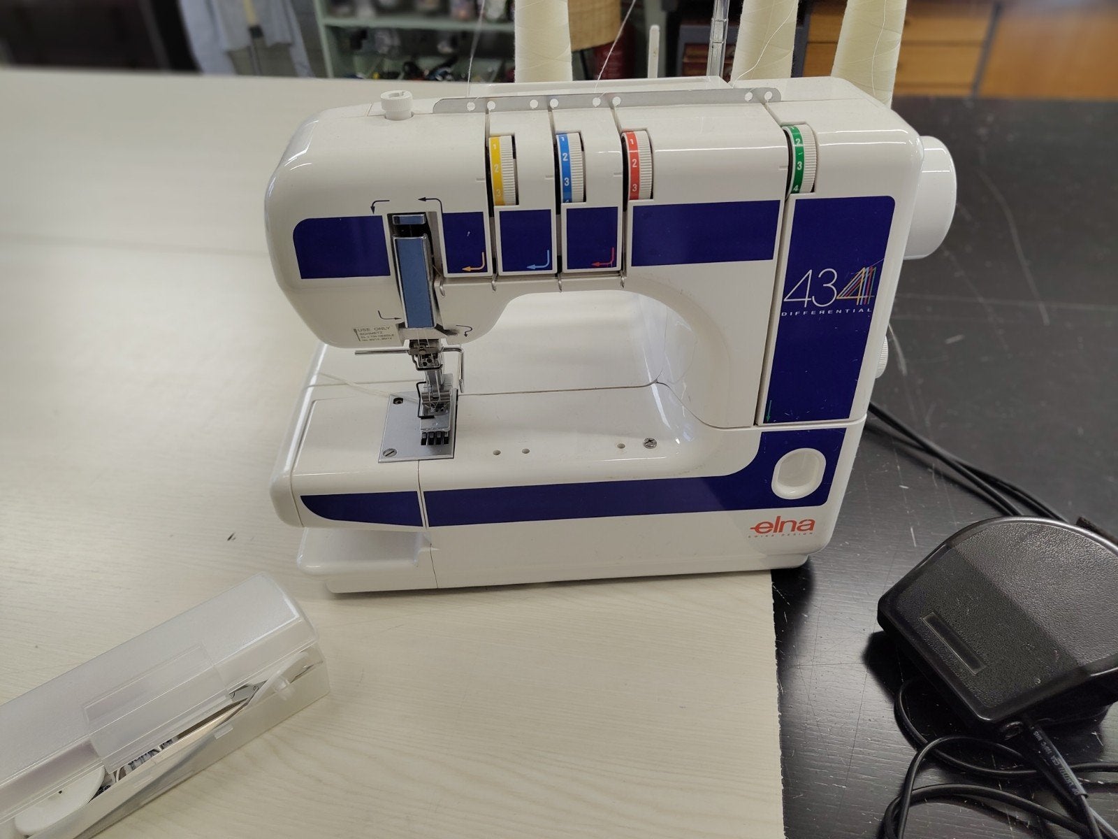 Coverlock Elna 434, Ophalen, Lockmachine, Overige merken