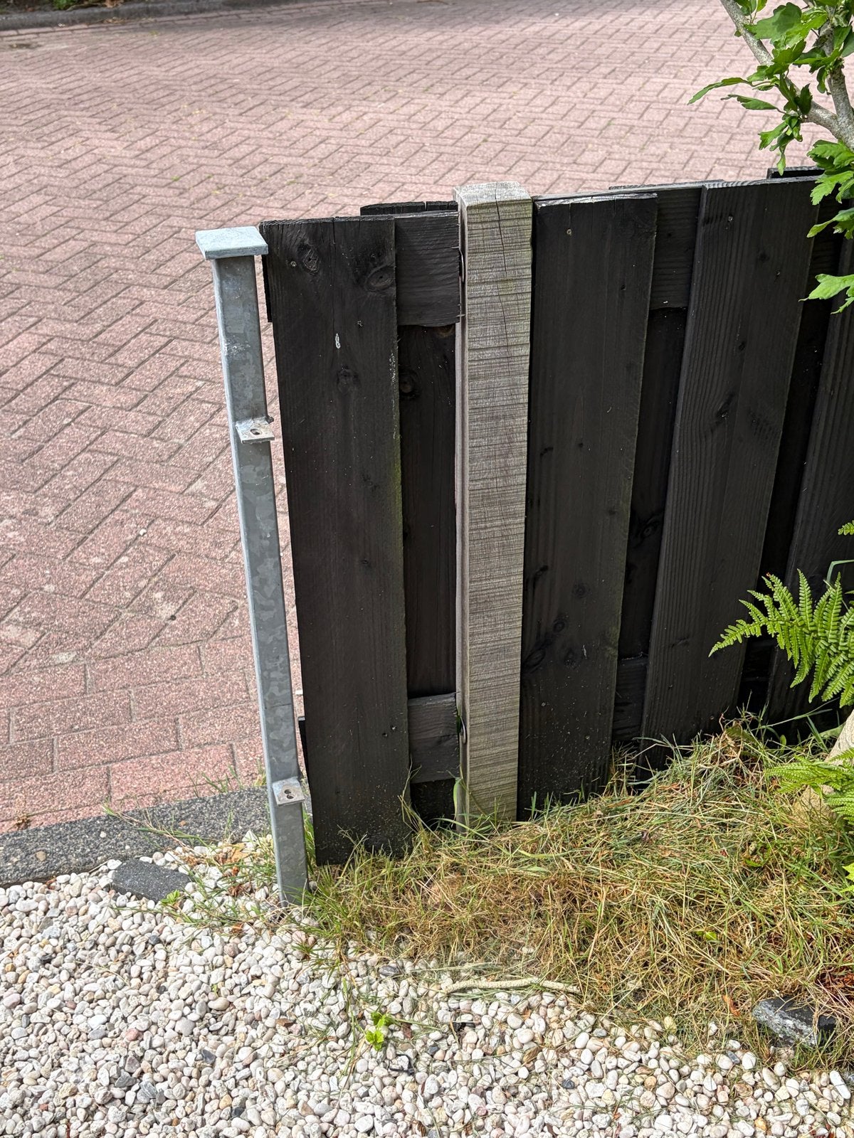 Metalen hekwerk en poortje, Ophalen, Gebruikt, IJzer, 3 tot 6 meter
