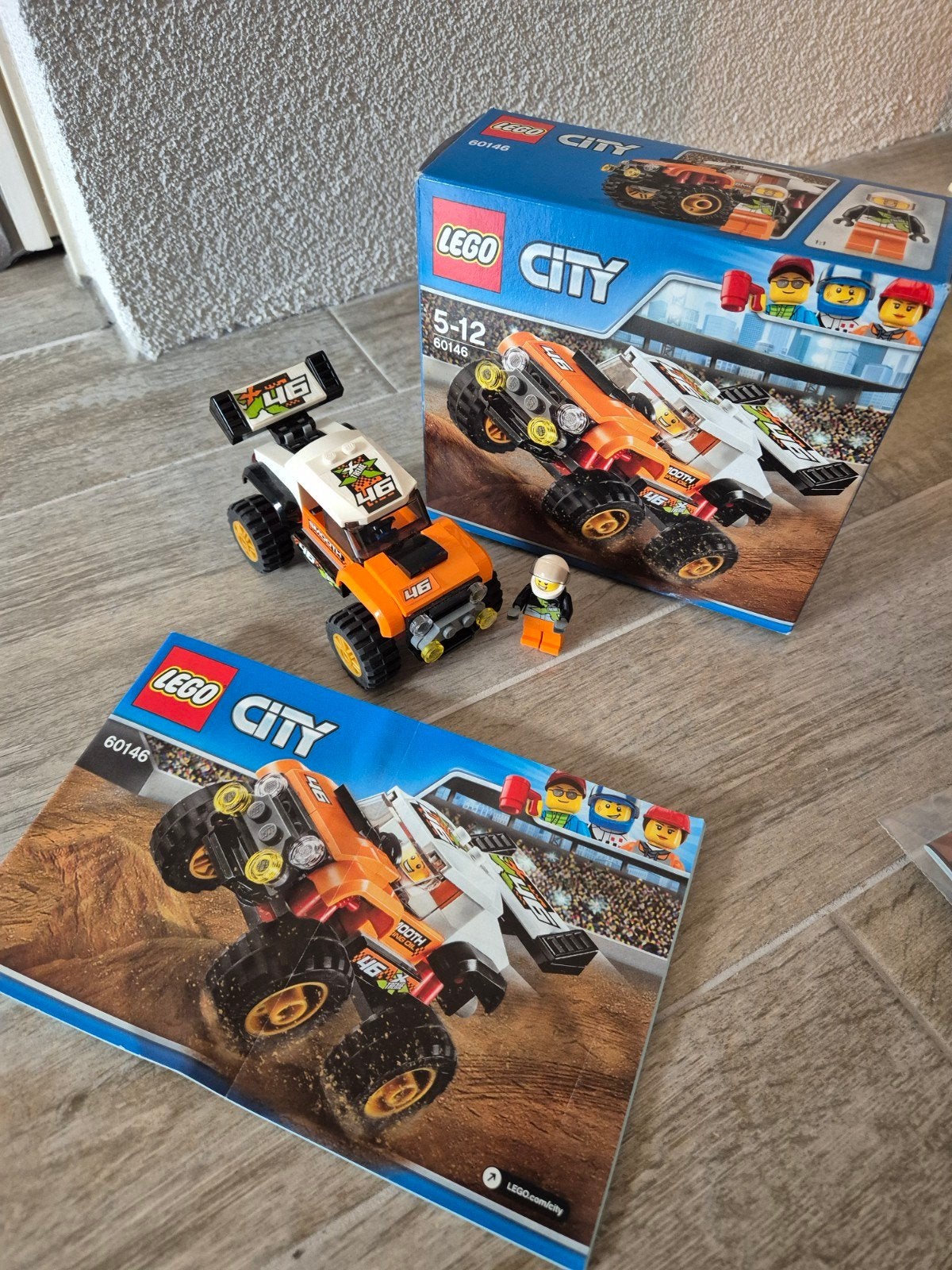 Lego City 60146 Stunt Truck met minifiguur en doos, Ophalen, City, Inclusief instructies, Lego
