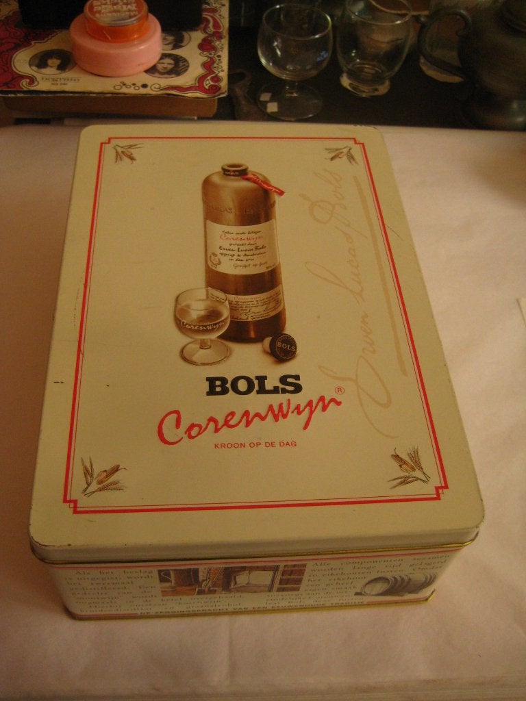 blik bols (vlgnr 45) bols corenwyn kroon op de dag, Verzamelen, Ophalen of Verzenden, Zo goed als nieuw, Overige typen