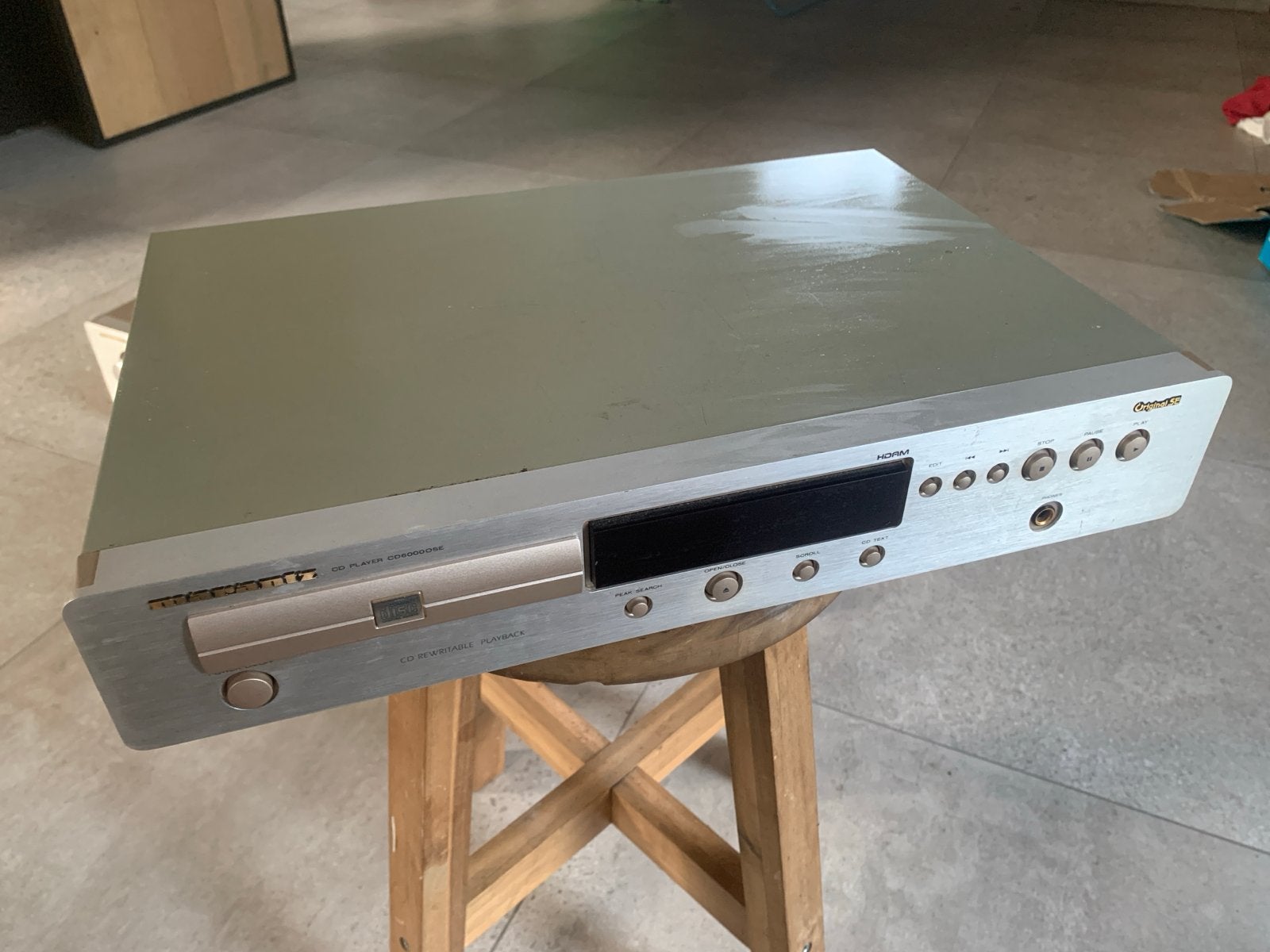 Marantz CD6000OSE CD-speler - CD-lade defect, Audio, Tv en Foto, Cd-spelers, Ophalen, Gebruikt, Marantz