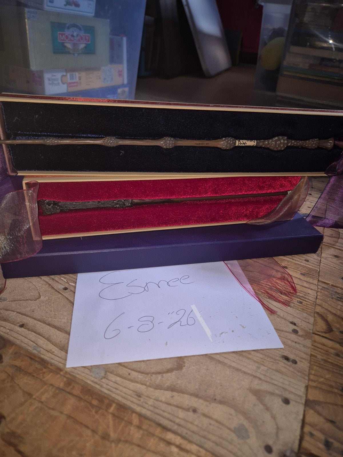 Harry Potter Toverstaf - Elder Wand en andere, Ophalen, Zo goed als nieuw