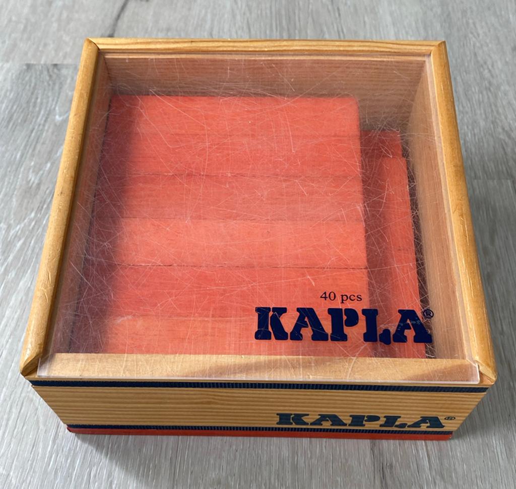 Kapla bouwplankjes 40 stuks - Oranje, Ophalen of Verzenden