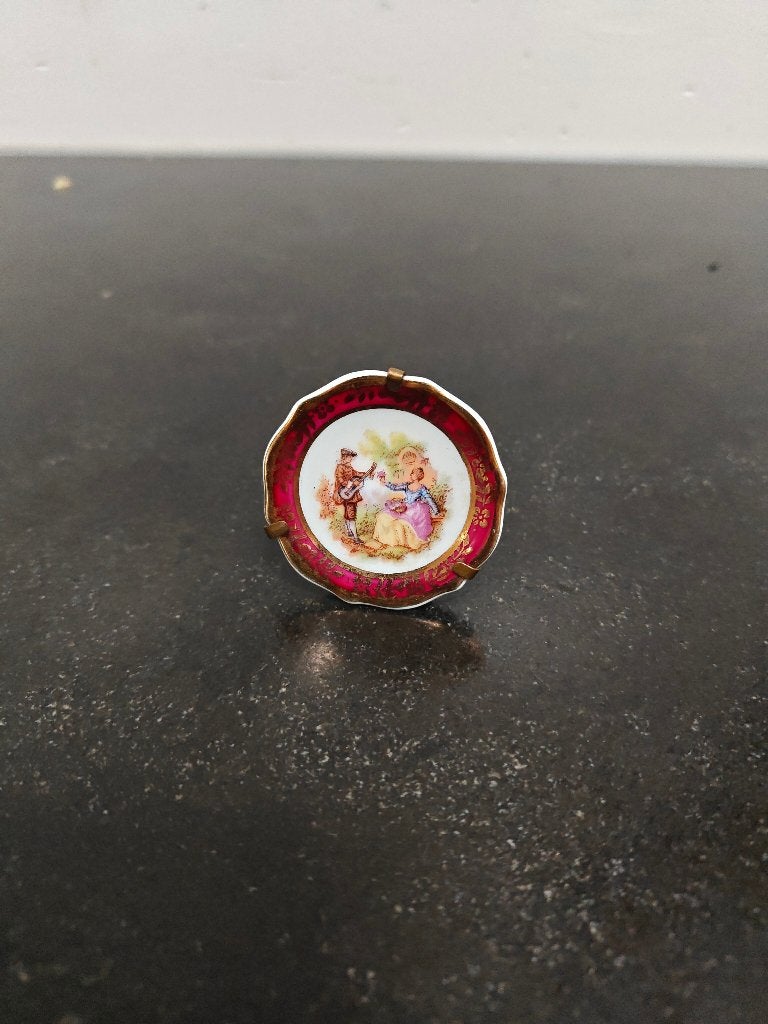 limoges sierbordje, Antiek en Kunst, Antiek | Porselein, Ophalen of Verzenden