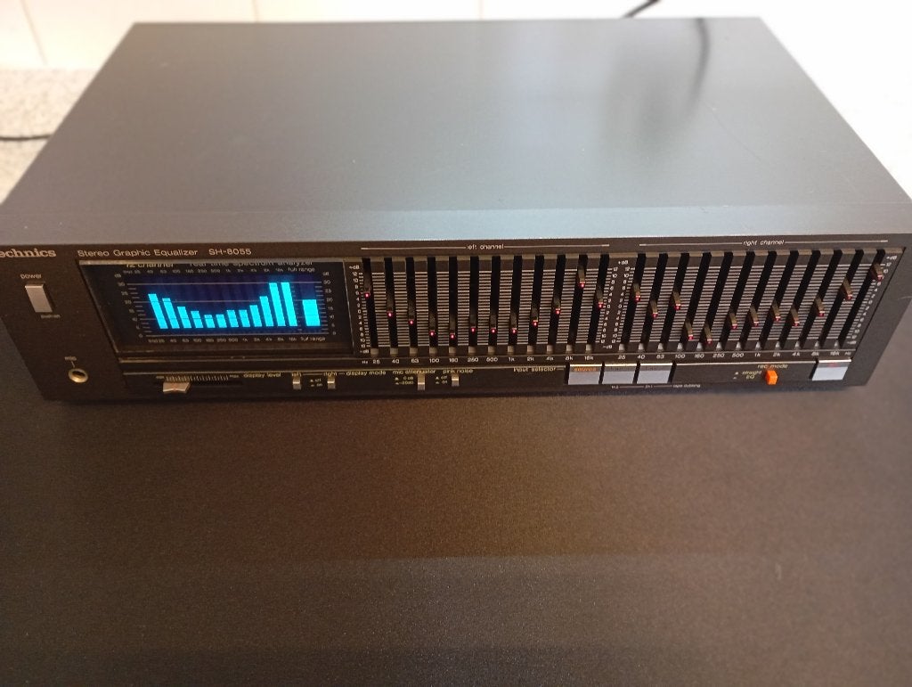 Technics SH-8055 Graphic Equalizer, Muziek en Instrumenten, Soundmodules, Gebruikt, Overige merken, Ophalen of Verzenden