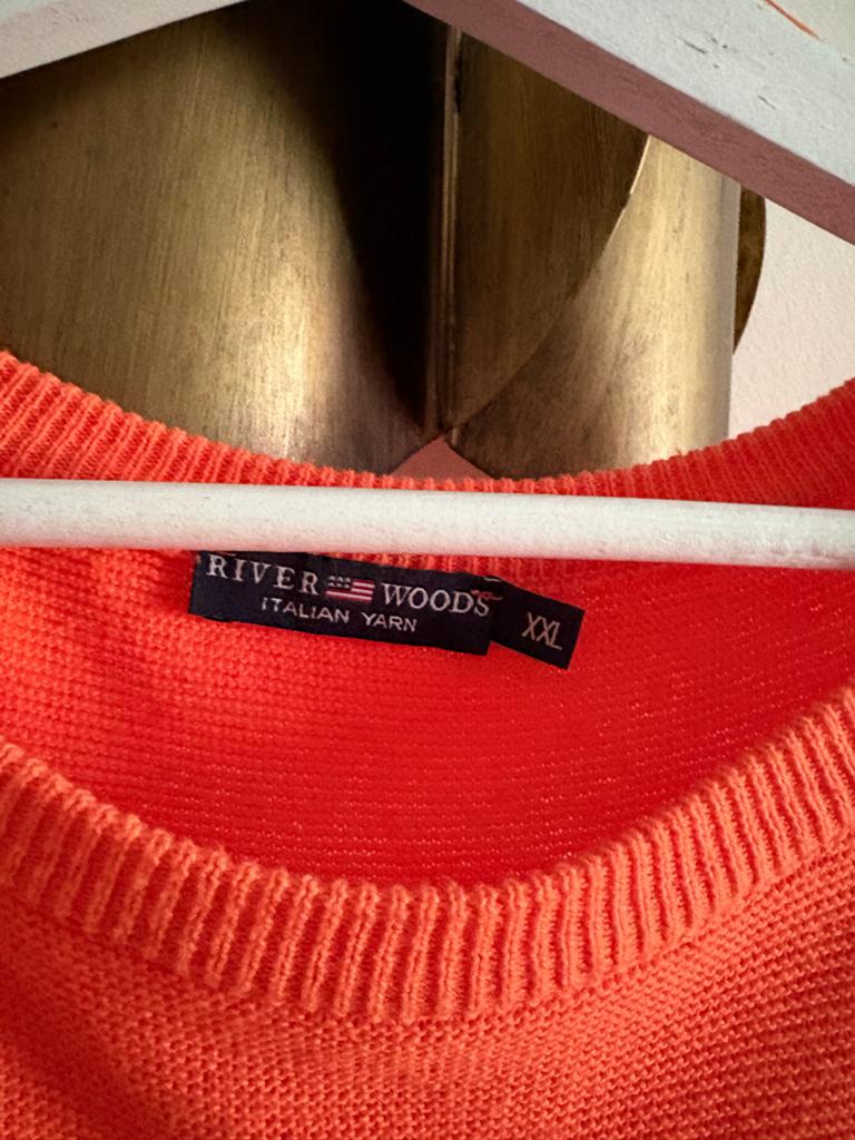 River Woods Oranje Trui Maat XXL, Kleding | Dames, Truien en Vesten, Ophalen of Verzenden, Zo goed als nieuw, Maat 46/48 (XL) of groter