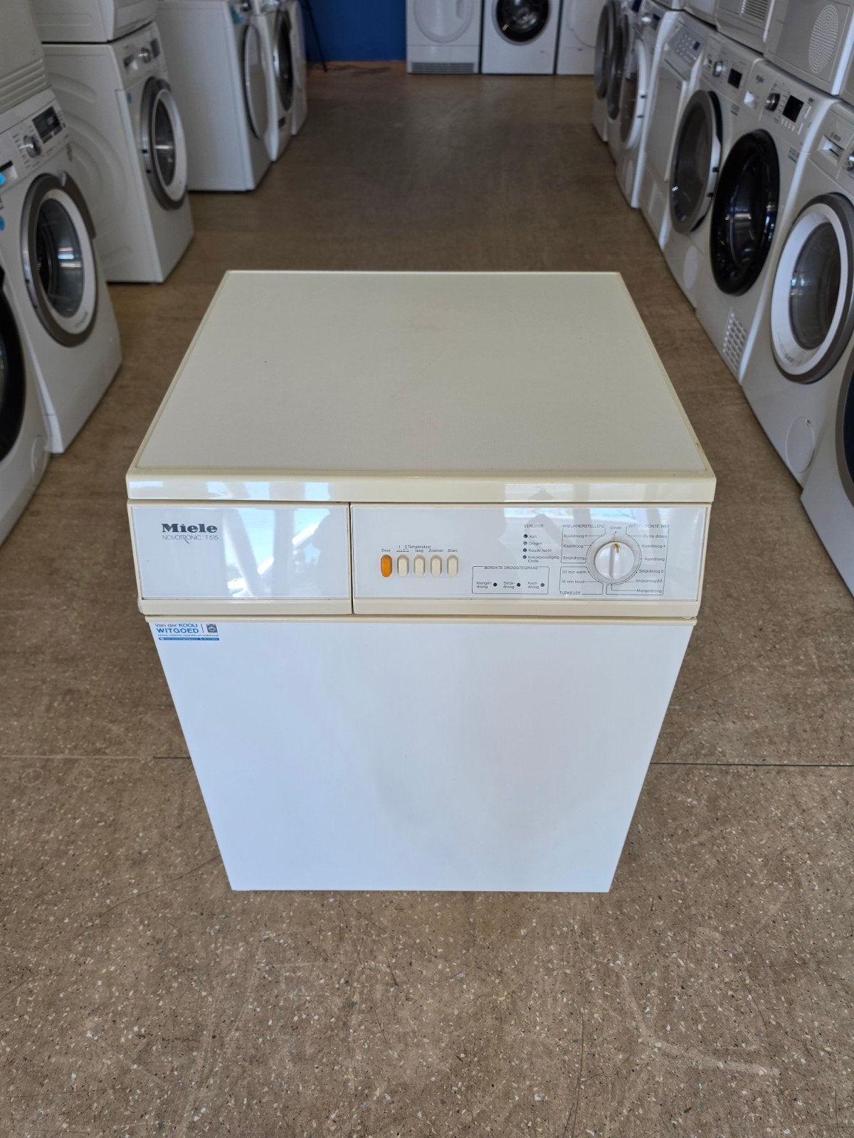 Degelijke Miele Novotronic afvoerdroger | 6 kilo | Zo mee!🔥, Jirnsum, 6 tot 8 kg, Gebruikt, Luchtafvoer