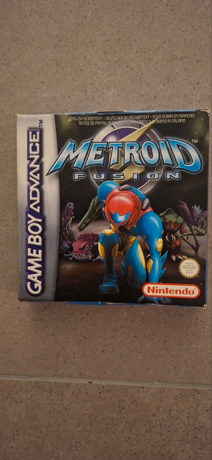 Metroid Fusion GBA CIB + ONGEBRUIKTE VIP KAART, Spelcomputers en Games, Games | Nintendo Game Boy, Avontuur en Actie, 1 speler