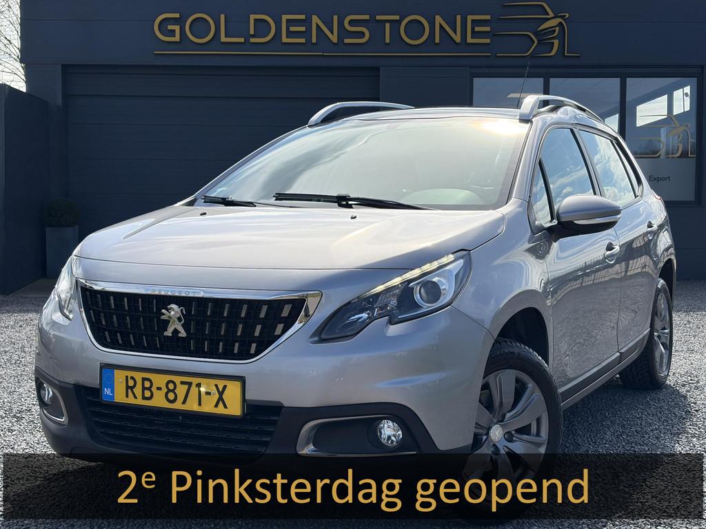 Peugeot 2008 1.2 PureTech Blue Lion 2e Eigenaar,Pano,Navi,Tr, Auto's, Voorwielaandrijving, Stof, Euro 6, Origineel Nederlands