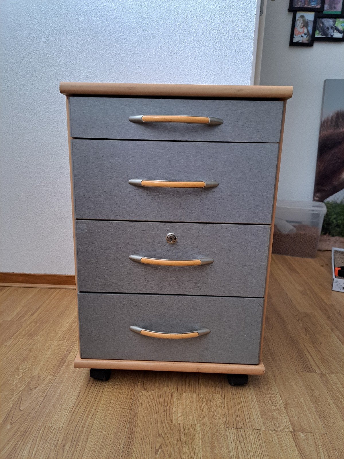 2 gratis kantoor / tafel lade kasten, Ophalen, Gebruikt, 50 tot 100 cm, 3 of 4 laden
