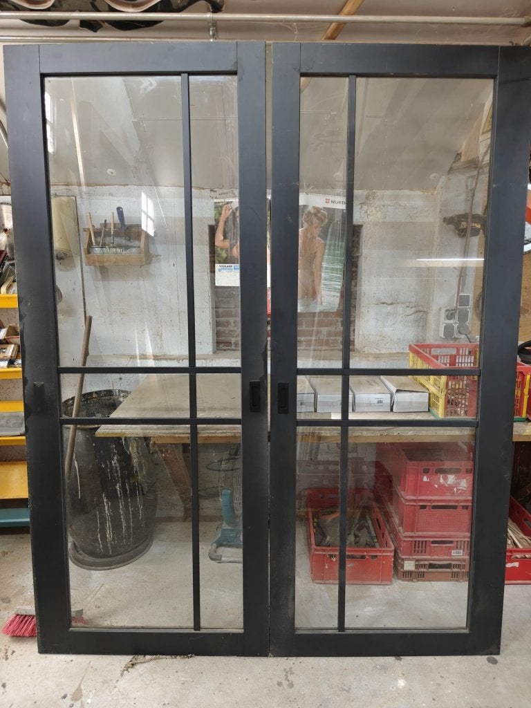 Albo Binnendeuren met Glas - Zo Goed als Nieuw, Ophalen, 80 tot 100 cm, 215 cm of meer, Binnendeur