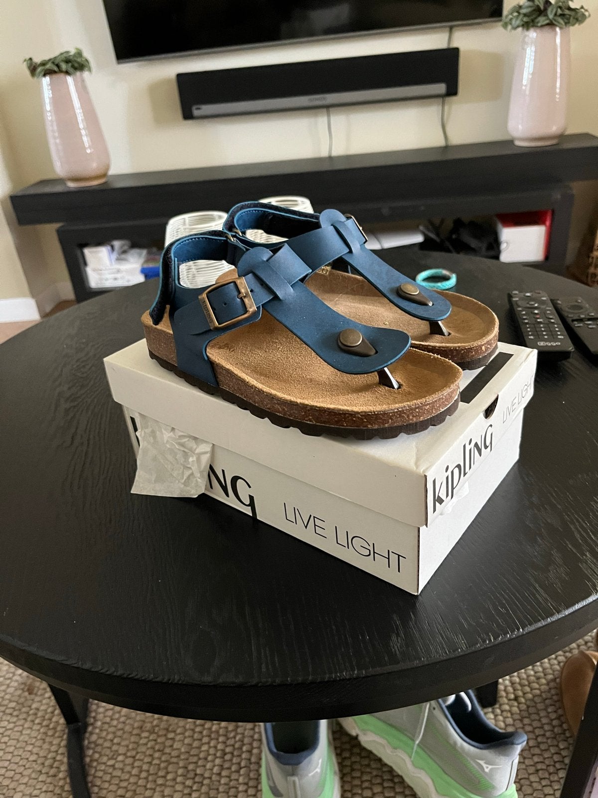Kipling sandalen - Nieuw en ongedragen, Ophalen of Verzenden, Nieuw, Blauw, Sandalen of Muiltjes