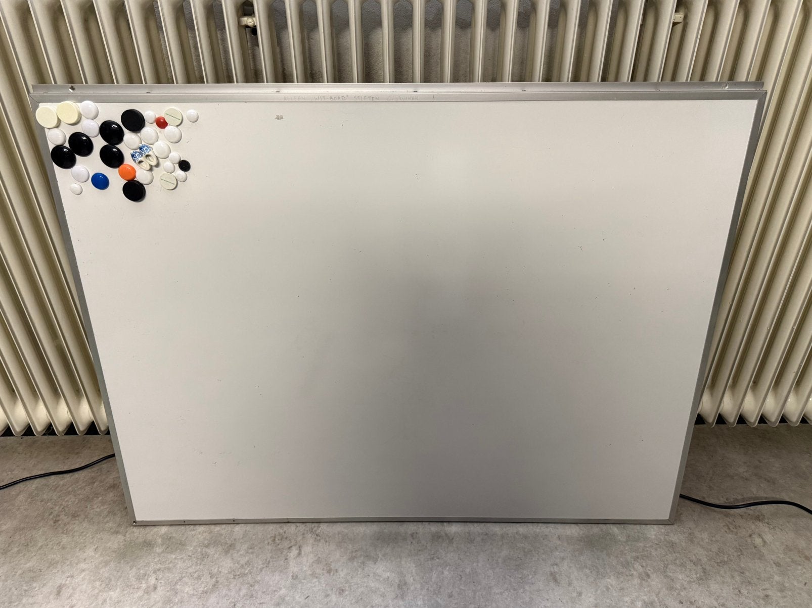 White board, Ophalen, Zo goed als nieuw