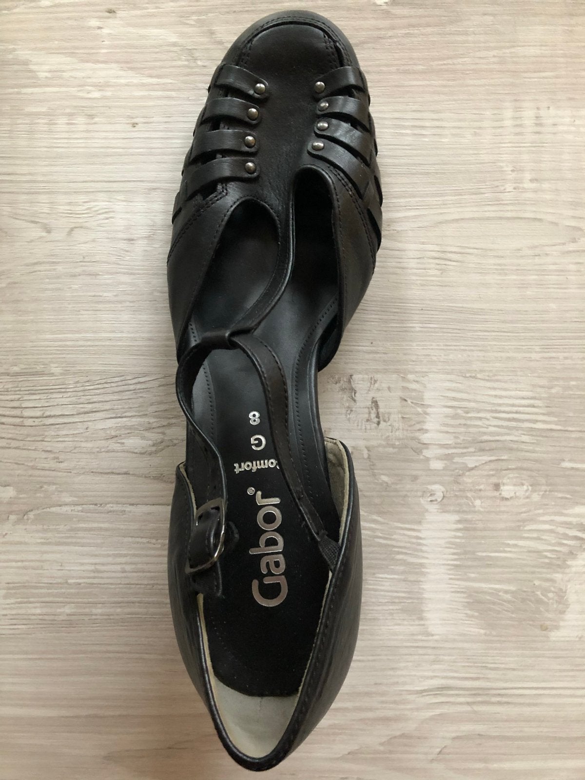 Gabor sandalen, Kleding | Dames, Schoenen, Schoenen met lage hakken, Zwart, Ophalen of Verzenden, Zo goed als nieuw
