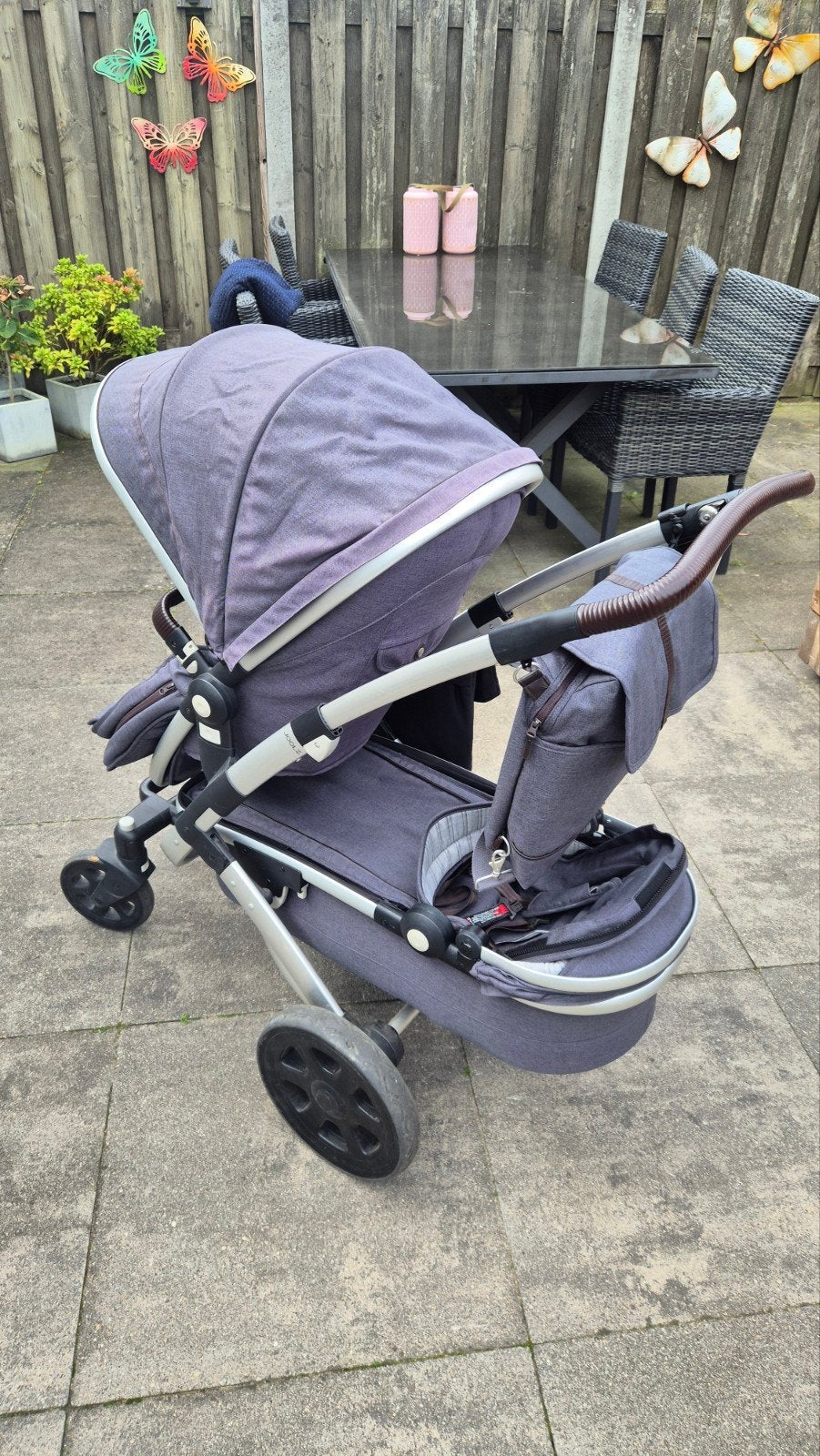 Joolz Geo Kinderwagen Duo/Twin met zeer veel accessoires, Zo goed als nieuw, Duowagen, Combiwagen, Ophalen