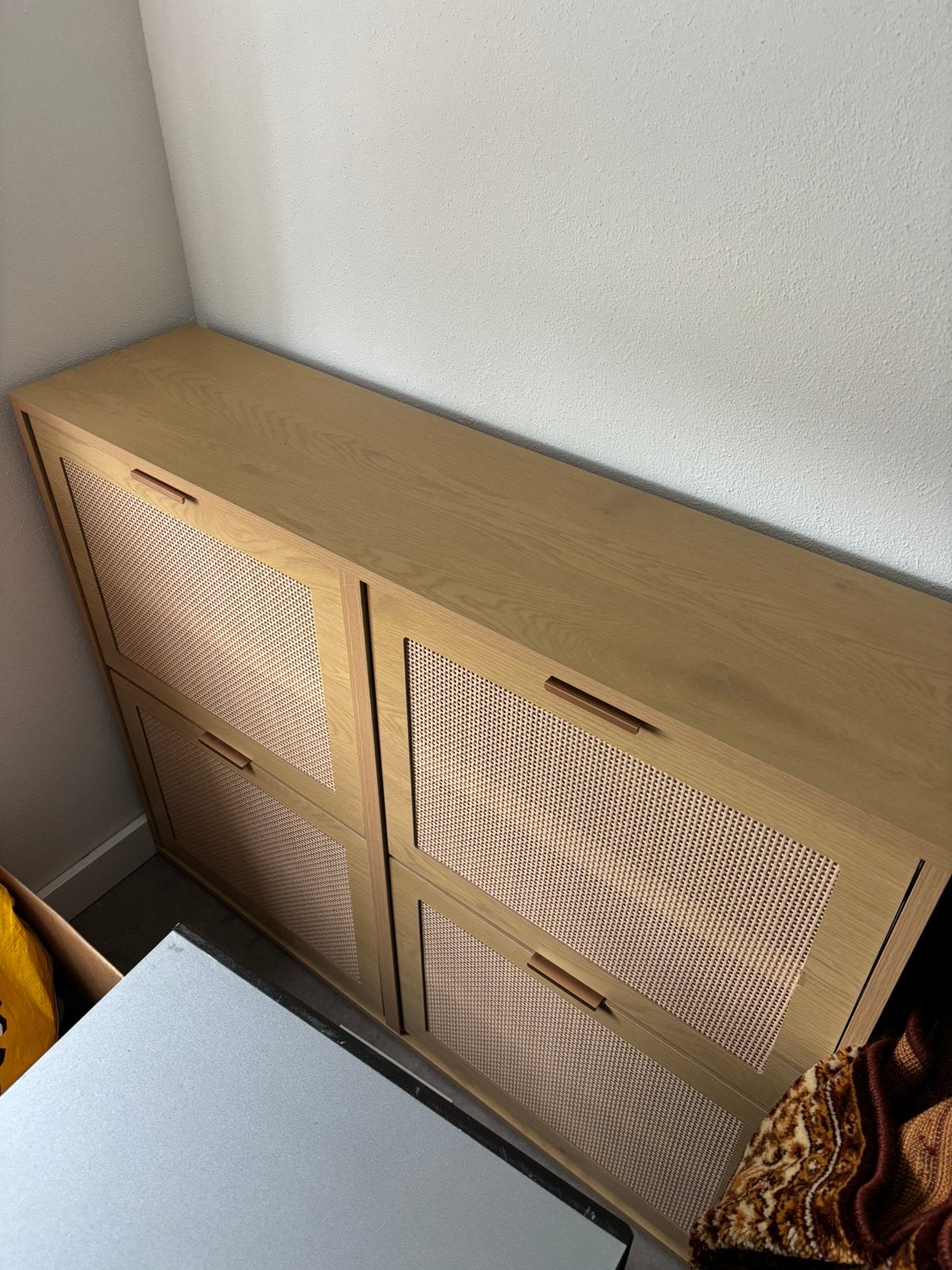Japandie schoenekastje, Ophalen of Verzenden, Gebruikt, 25 tot 50 cm