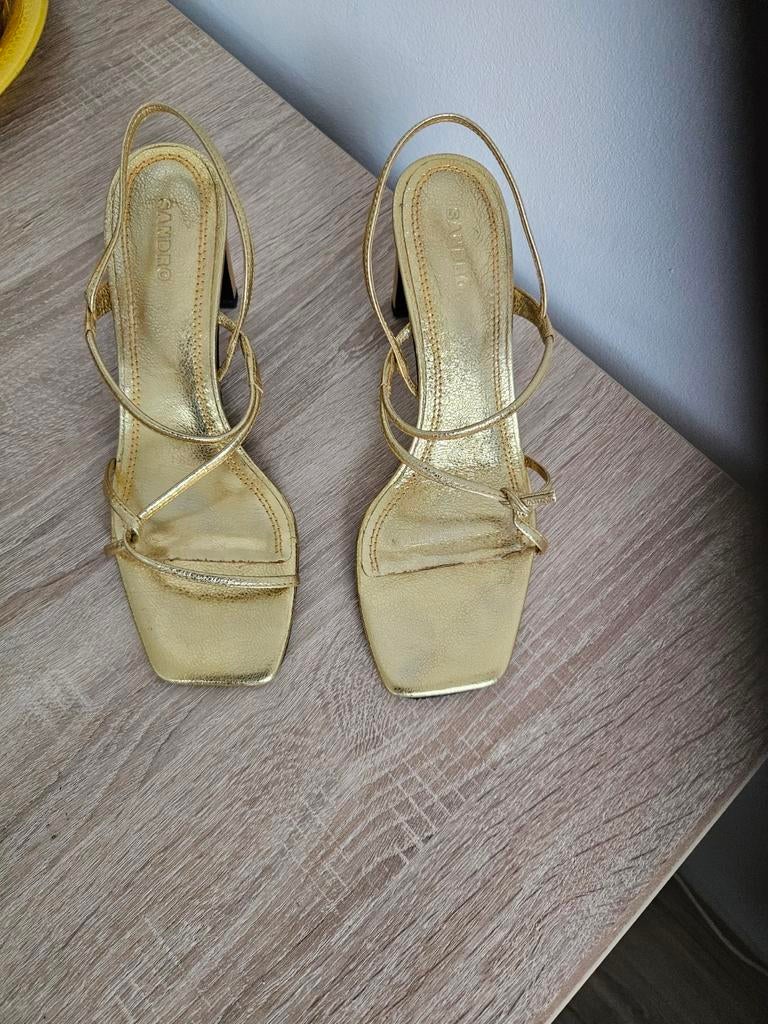 Schoenen 38 maat dames Sandro Origineel, Ophalen of Verzenden, Zo goed als nieuw, Schoenen