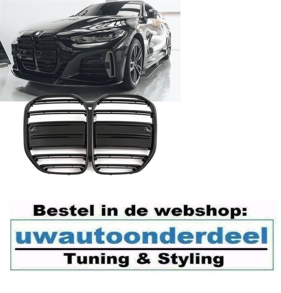 CS Grill Glans Zwart M4 Look Voor Bmw 4 Serie G22 Coupe G23