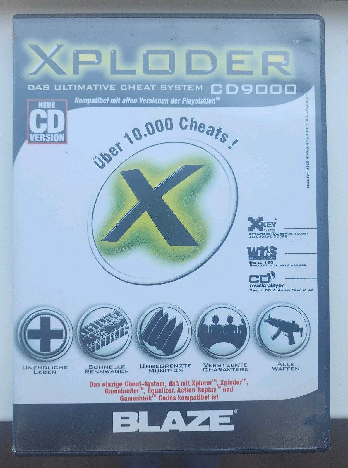 Playstation 1 XPLODER cheat disc, Spelcomputers en Games, 1 speler, Ophalen of Verzenden