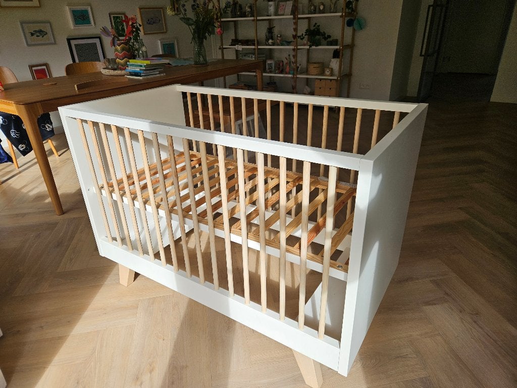 kidsmill ledikant 120cm x 60cm, Ophalen, Zo goed als nieuw, Ledikant