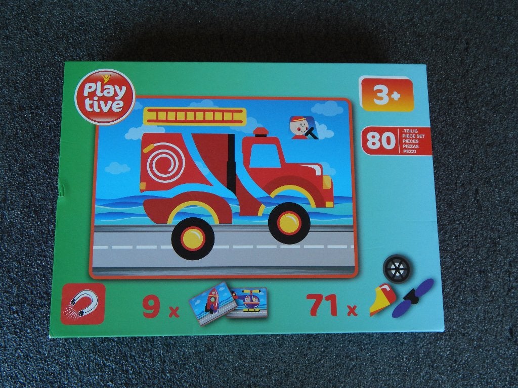 Magnetische puzzel, Ophalen of Verzenden, Meer dan 50 stukjes, Zo goed als nieuw, 4 tot 6 jaar